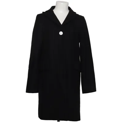 Manteau (Noir) de Bottega Polyamide, Laine