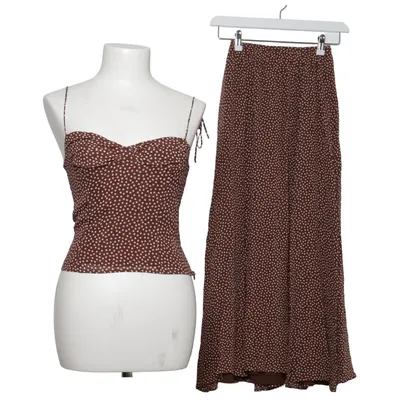 Set (Brown) from Reformation Polyester, Viscose