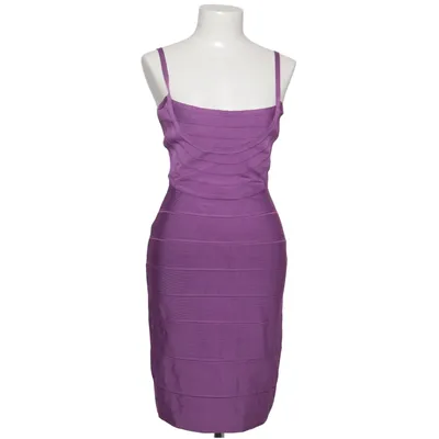 Cocktail dress (Purple) from Herve Leger Elastane, Polyamide, Viscose