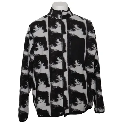 Fleecejacka (Svart, Vit) från ASOS Design Polyester
