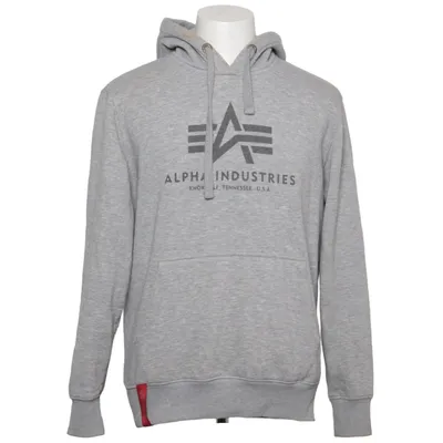 Hoodie (Gray) from Alpha Industries Cotton, Polyester