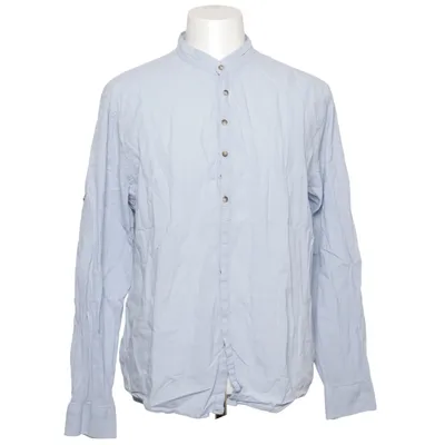 Shirt (Blue) from Leif Nelson Cotton, Linen