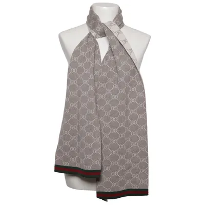 Scarf (Beige, Multicolored) from Gucci Wool