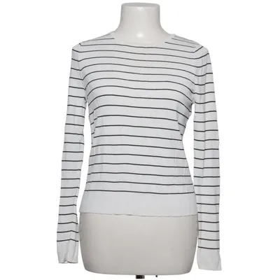 Långärmad t-shirt (Vit, Svart) från Mango Casualwear