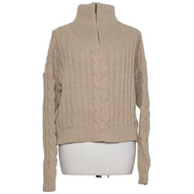 Strickpullover (Beige) von NA-KD Acryl, Wolle