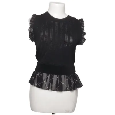 Top (Schwarz) von Elisabetta Franchi Polyamid, Viskose
