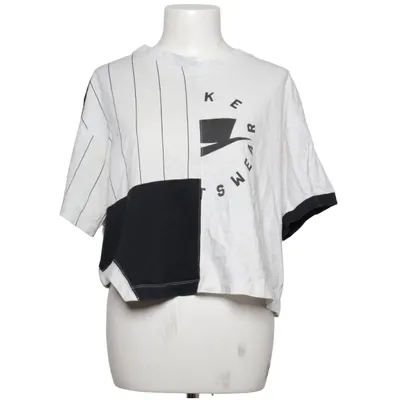 T-shirt (Hvid, Sort) fra Nike Sportswear Bomuld