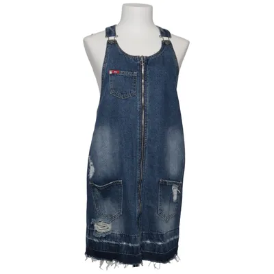 Dungaree dress (Blue) from Lee Cooper
