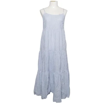 Robe longue (Bleu, Blanc) de Beachlunchlounge Coton, Lin