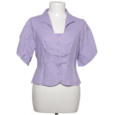 Kortærmet skjorte (Lilla) fra Miss Candyfloss Linned, Viscose