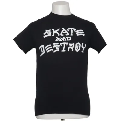 T-shirt (Black) from Thrasher Cotton