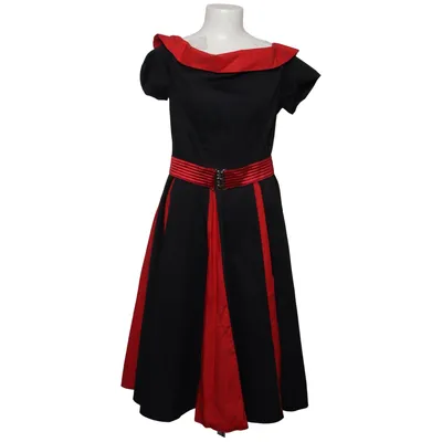 Jurk (Zwart, Rood) van Miss Fortune