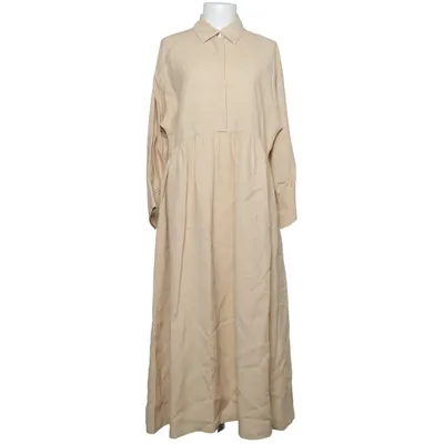 Skjortekjole (Beige) fra Liviana Conti Linned, Viscose