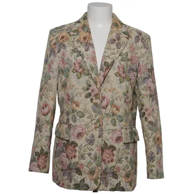 Blazer (Beige, Mehrfarbig) von Madeleine Baumwolle, Polyester