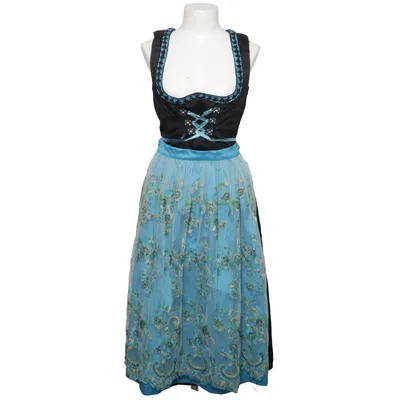 Dirndl (Svart, Blå, Flerfärgad) från Country Line Bomull, Polyester
