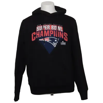 Capuchon sweater (Zwart) van NFL Team Apparel Katoen