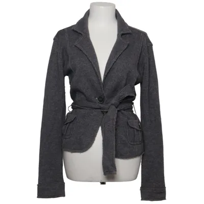 Strickjacke (Grau) von Private Industries Angora, Kaschmir, Polyamid, Viskose, Wolle