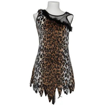 Fancy dress (Brown, Black, White) from Fries Polyester