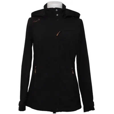 Softshell jacket (Black) from First B Elastane, Polyester