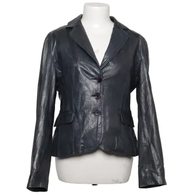 Ledersacko (Blau) von Bruno Banani Leder, Polyester
