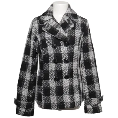 Kavaj (Svart, Vit) från Eylex Polyester, Ull