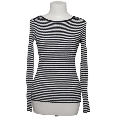 Strickpullover (Schwarz, Weiß) von Cable & Gauge Polyester, Viskose