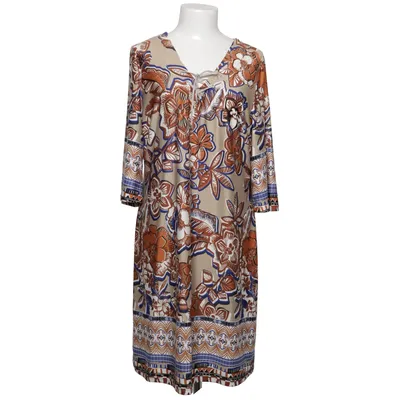 Kjole (Beige, Flerfarvet) fra Rick Cardona Elastan, Polyester