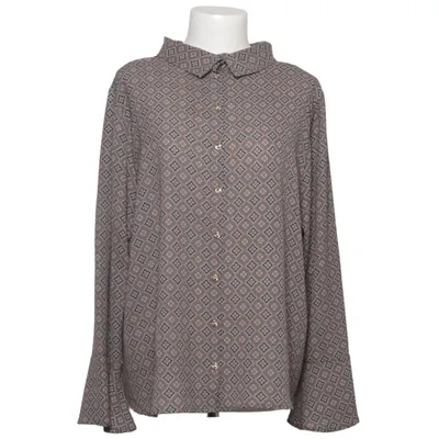 Blouse (Brown) from Sem Per Lei Elastane, Polyester, Viscose