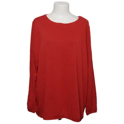 Blouse (Red) from Eli & Moon Elastane, Polyester, Viscose