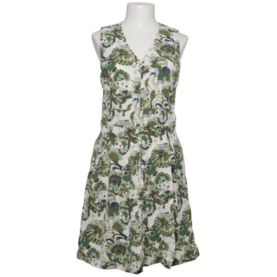 Jurk (Wit, Groen, Blauw) van Lanidor Nylon, Viscose