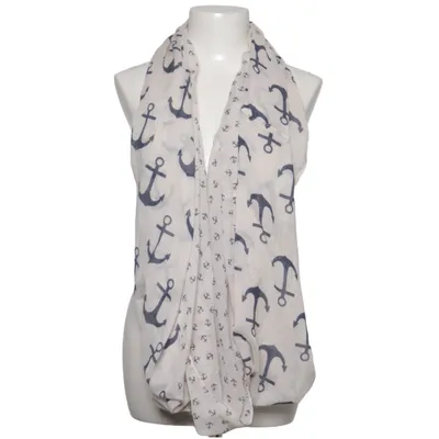 Infinity Schal (Weiß, Blau) von Scarfs 4 You Polyester, Viskose