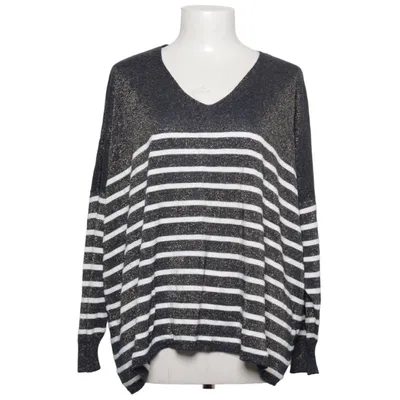 Sweater (Blue, White, Gold) from Gerard Pasquier Metallic fiber, Polyester, Viscose