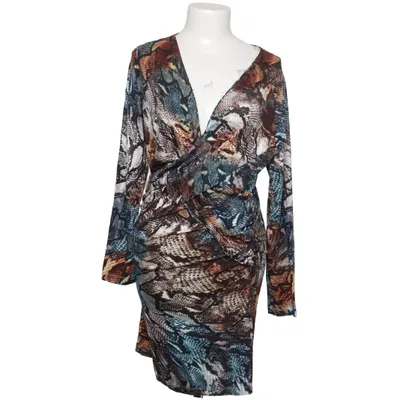 Kleid (Blau, Braun, Mehrfarbig) von Mishumo Elasthan, Viskose