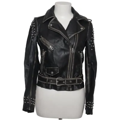 Bikerjacke (Schwarz) von Zara Basic Outerwear