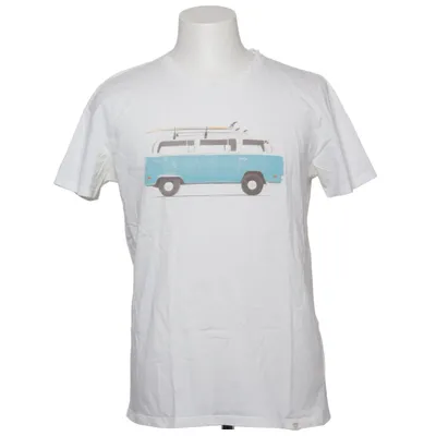 T-shirt (Blanc, Bleu) de Wituka Coton biologique