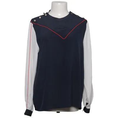 Bluse (Blau, Weiß, Rot) von Mario Rosella