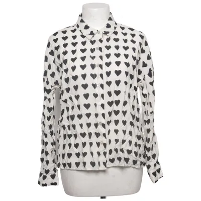 Blouse (Blanc, Noir) de Compania Fantastica Polyamide, Viscose