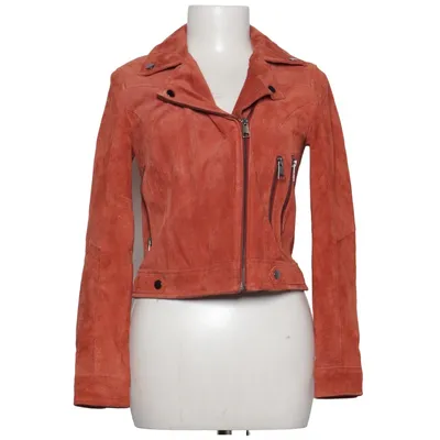 Bikerjacka (Orange) från Vero Moda Skinn, Polyester