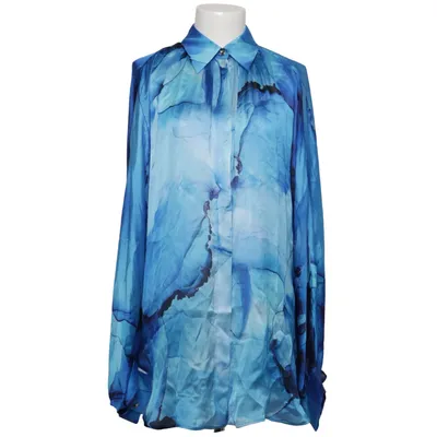 Blouse (Blue) from Escada Silk