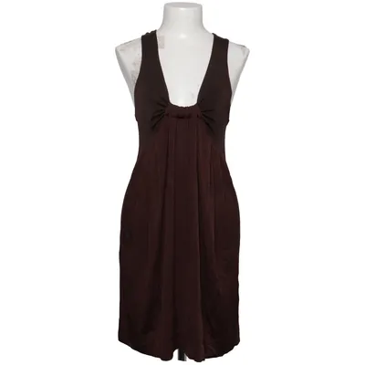 Robe (Marron) de Evening Collection Acétate, Élasthane