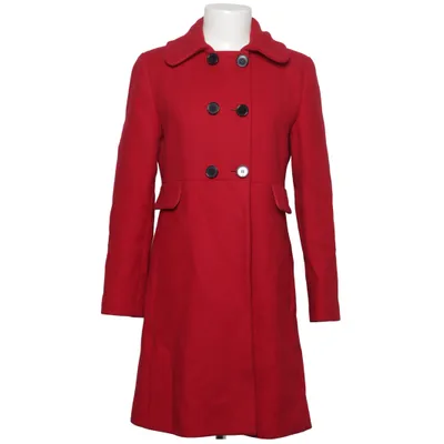 Coat (Red) from Hallhuber Polyamide, Polyester, Wool