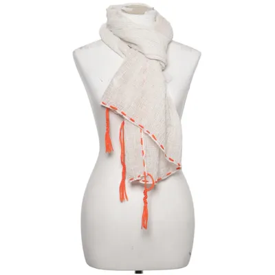 Châle (Beige, Orange) de Mudo Accessories Polyester