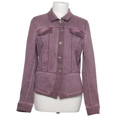 Jacket (Purple) from Dreamstar Cotton, Elastane, Polyamide, Polyester