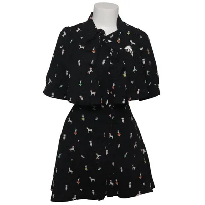 Robe chemise (Noir, Multicolore) de Pepaloves Élasthane, Polyester