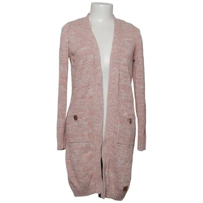 Cardigan (Rose, Blanc) de Oxmo Coton