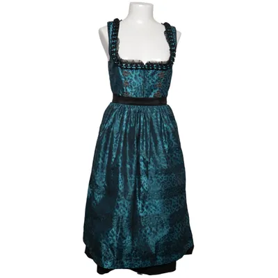 Dirndl (Blue, Black) from Rose-Dirndl Cotton, Polyester