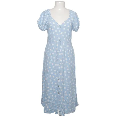 Kjole (Blå, Hvid) fra Vero Moda Linned, Viscose