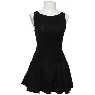 Dress (Black) from Reformation Cotton, Elastane, Tencel