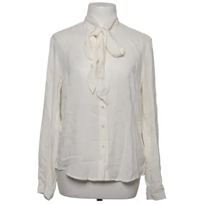 Pussy bow blouse (White) from Set Viscose
