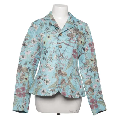 Blazer (Blue, Multicolored) from Omen Cotton